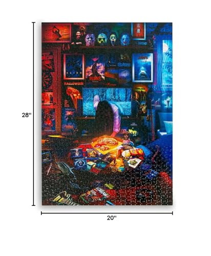 Toynk 76926 House Of Horrors And Scary Movies 1000 Piece Jigsaw Puzzle thumb #7