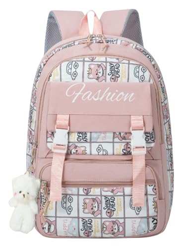 Image of Tinytot 30 Litre Japanese Korean Style School Bag Water-Resistant Laptop & Travel Backpack - Unisex Large 18 Inches Multipurpose Student Backpack for Boys & Girls, Men & Women