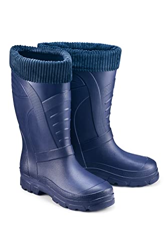 Bottes Caoutchouc Fourrées Homme ESTRO : Imperméables et Chaudes pour l'Hiver A19