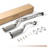 VIMLUK Exhaust Intermediate Pipe & Exhasut Front Flex Pipe - Compatible with 2013-2019 Ford Explorer Sport 3.5L EcoBoost V6, Police Interceptor Utility 3.5L & 16-19 Explorer Platinum(VK-5G203-BC)