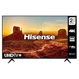HISENSE 43A7100FTUK 43-inch 4K UHD HDR Smart TV with Freeview play, and Alexa Built-in (2020 series), Black