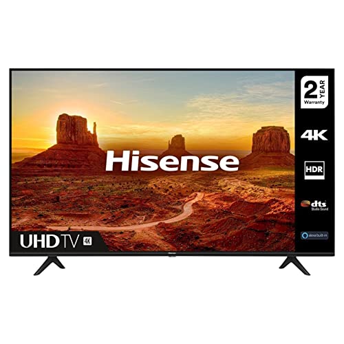 HISENSE 65A7100FTUK 65-inch 4K UHD HDR Smart TV with Freeview play, and...