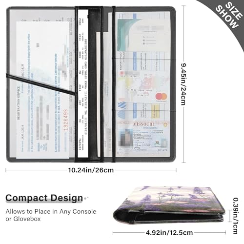 Organizador de Documentos para Auto PVC miniatura 3