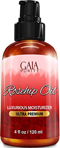 Rosehip Oil, Large 4oz - All Natural, Moisturizer for Face
