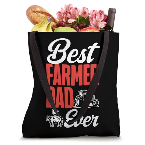 Bolsa tote retro vintage de granjero miniatura 4
