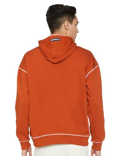 Image of Amazon Brand - INKAST Men Cotton Rich Heavy Weight Hooded Sweatshirt (Oversized)