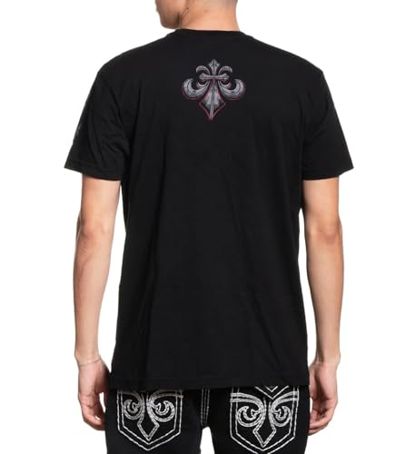 Affliction Men's Core T-Shirt, Short Sleeve, Graphic Print Design T-Shirts2