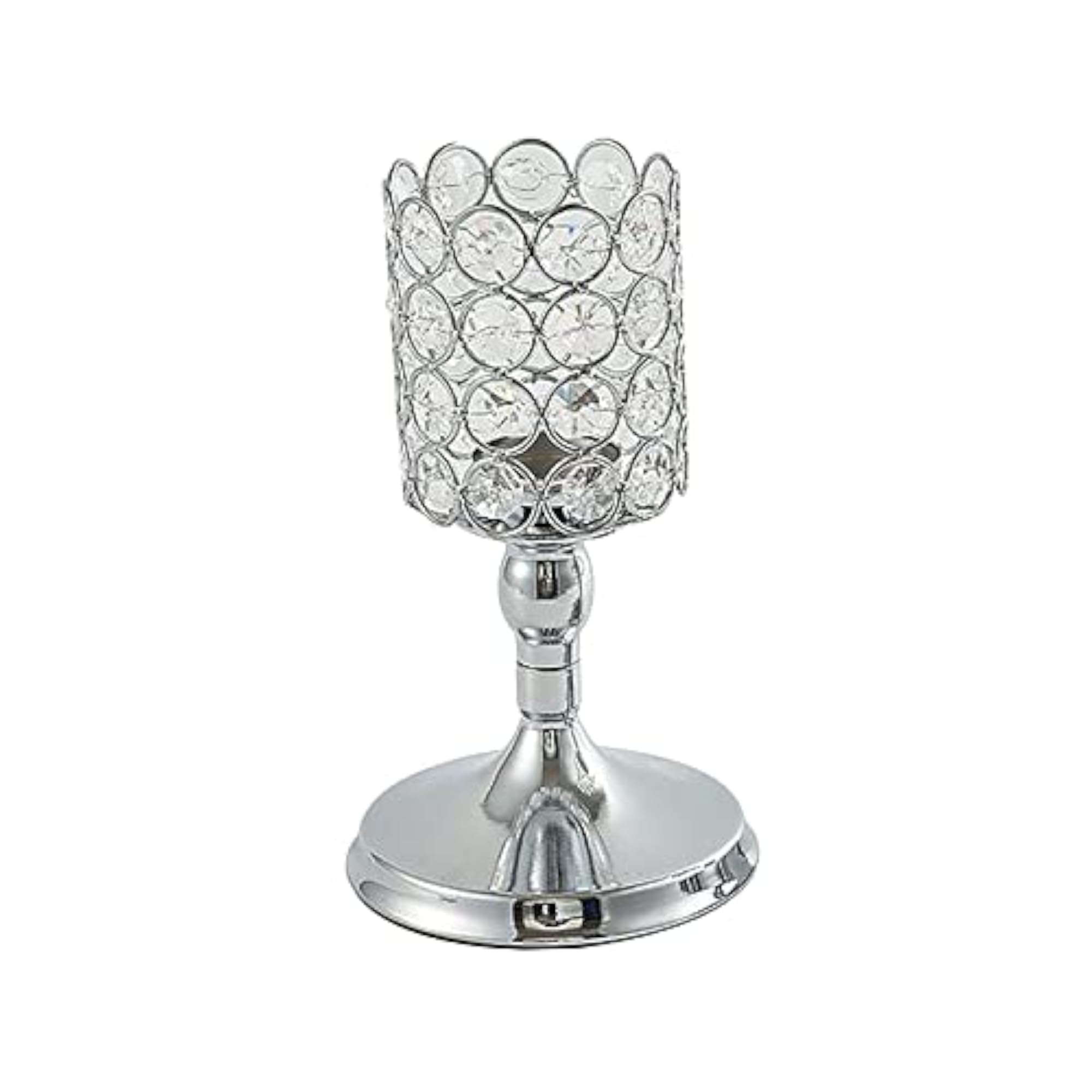 Crystal Tealight Candle Holders for Wedding Centerpiece