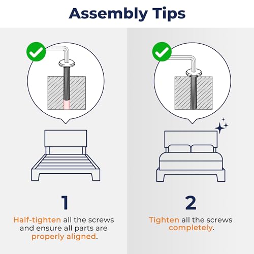 Yaheetech 3ft Single Bed Frame Solid Metal Bed Frame Modern Style with Large Storage Space Black 9 Yaheetech 3ft Single Bed Frame Solid Metal Bed Frame Modern Style with Large Storage Space Black - Image 9