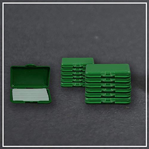 Carmel Orthodontic Wax with Natural Therapeutic Ingredients, Dental Patient Wax, Relief Wax, Wax for Braces, Dental appliances, Damaged teeth (Mint & Vitamin E & Aloe Vera, Pack of 12)