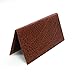 Hunter Allen Textured Bison Leather Checkbook Cover - Tuscan