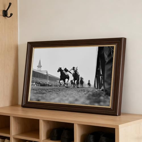 Impression Kentucky Derby 1933 cadeau idéal pour passionné d'équitation