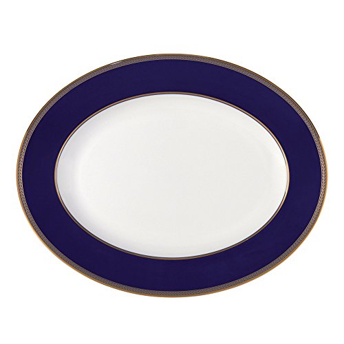 Wedgwood Renaissance Gold Oval Platter 13.75”