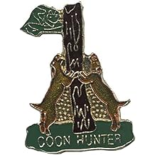 Coon Hunter Bike Motorcycle Hat Cap Lapel Pin HP689