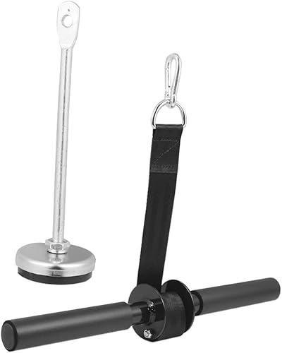 BESPORTBLE 1pc Jack Weight Arm Trainer Brazo Ejercitador muscular Dispositivo de brazo Cable Máquina Accesorios Superior Tríceps Barra recta Rodillo