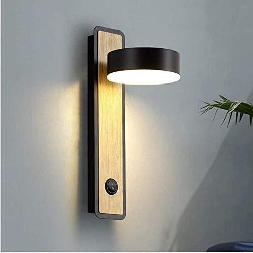 Lámpara de pared LED de 5W con foco regulable de hierro para una iluminación eficiente