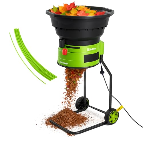 GreenSweep XL Bladeless Leaf Shredder & Mulcher |...