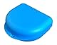 Snorflex kleine Zahnspangendose, Retainer- Dentalbox, KFO-Box, small (Blau)