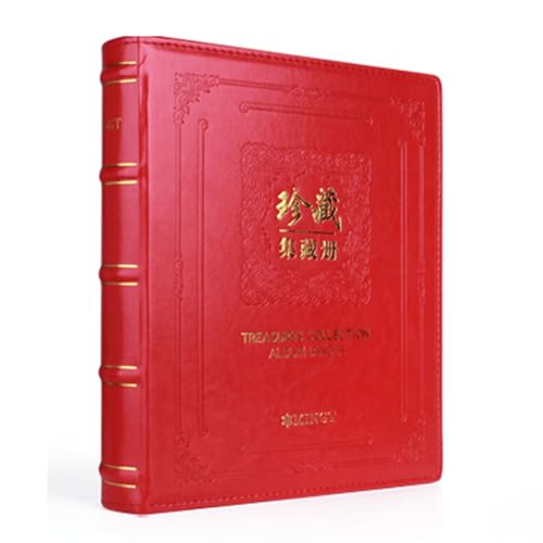 Wansiman Album de Timbres,Collection De Timbres Pages,Album De Timbres-Poste,Timbres Livre Album Fournitures,Collection Album pour Timbres,Collection de Documents,pour Stocker des Cartes Postales