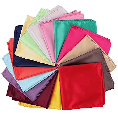 Serviettes carreaux de poche de poitrine pour un mariage chic