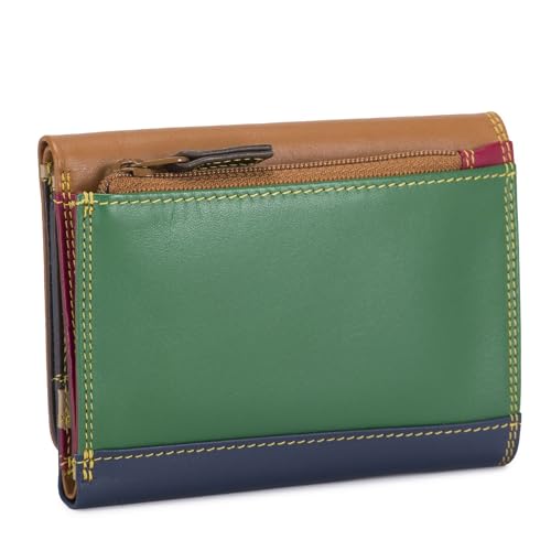 mywalit Tri-Fold Wallet - Leather, Multi-Color, 8 Card, Id Window, Coin Pocket3