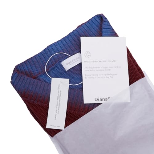 Pullover sweater homme Diana Studio en lin premium peint à la main