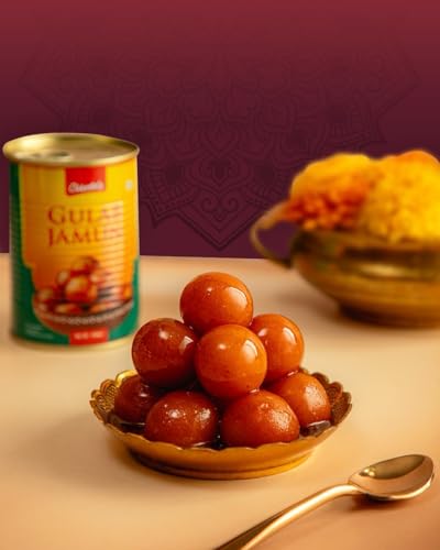 Image of Chheda's - Gulab Jamun - Indian Sweets - Tin Sweets - Festive Gift Pack - 1000 Gm Pack of 1