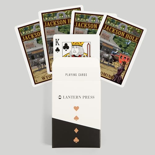 Lantern Press naipes póker 52 cartas adulto miniatura 6