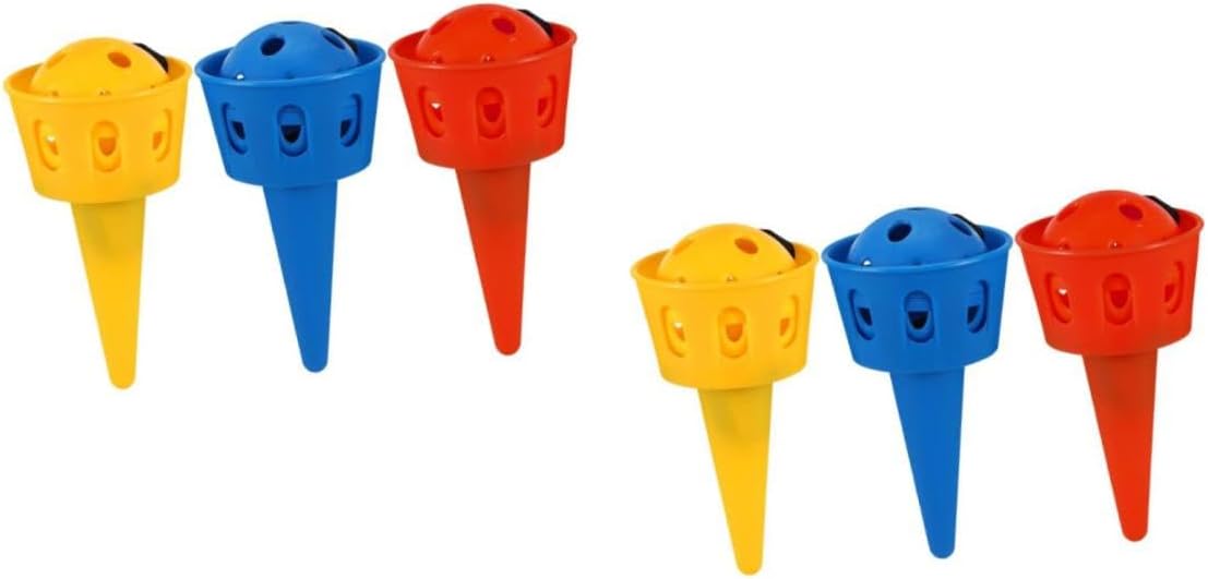 6 Sets Kids' Scoop Ball Game 8 Balls Interactive Catch Game Ideal for Playtime