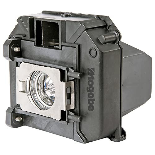 Mogobe for ELPLP60 Replacement Projector Lamp with Housing for BrightLink 425WI H383A H387A EB-425W