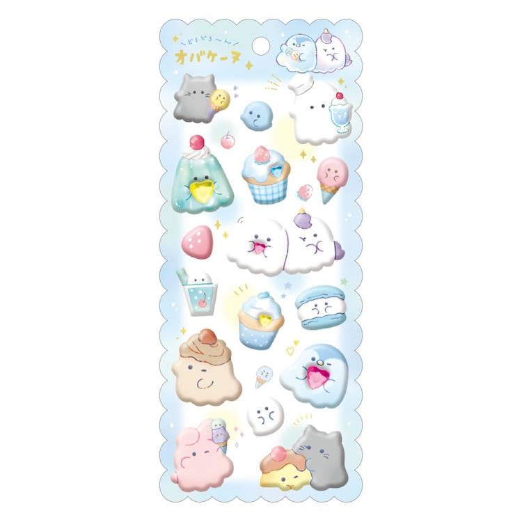 Amazon | クラックス オバケーヌ もちもちマシュマロシール スイーツ