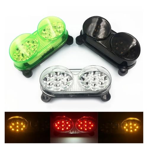 Luz trasera LED para Ninja ZX9R 1998-2003 con intermitentes integrados 5