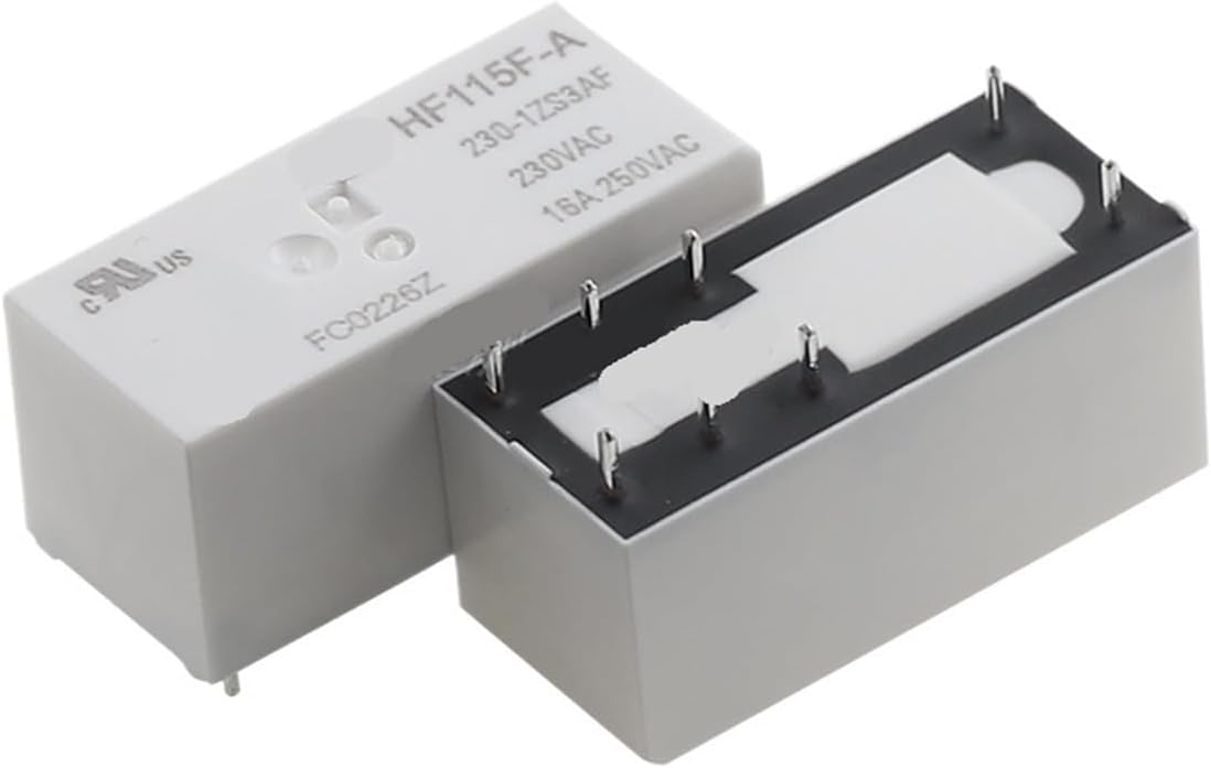 1pcs HF115F-A-230-2ZS4 AC 230V Coil 8A Two Group Conversion 8-pin AC Relay HF115F-A-115-1ZS3A 230-2ZS4AF 1ZS1 024-1ZS3(HF115F-A 115-2ZS4)