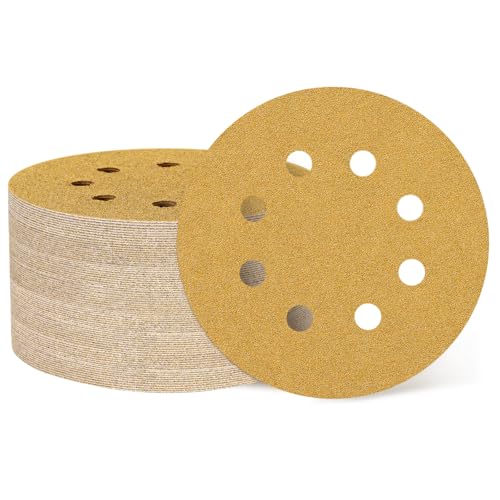 Papier abrasif 125 mm grain 60 pour décaper le bois sans encrasser le disque