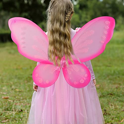 Colle Fairy Wings Dress Up Wings Butterfly Fairy Halloween Costume Angel Wings For Kids (22."4W X 18.5" L)… #TOP1