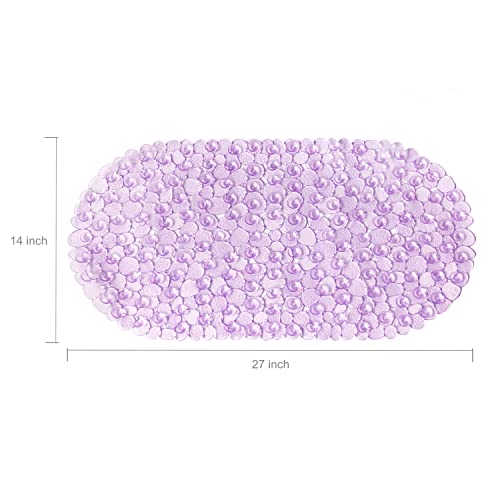 Tapis de bain antidérapant à ventouses sécurité douche maximale - 6