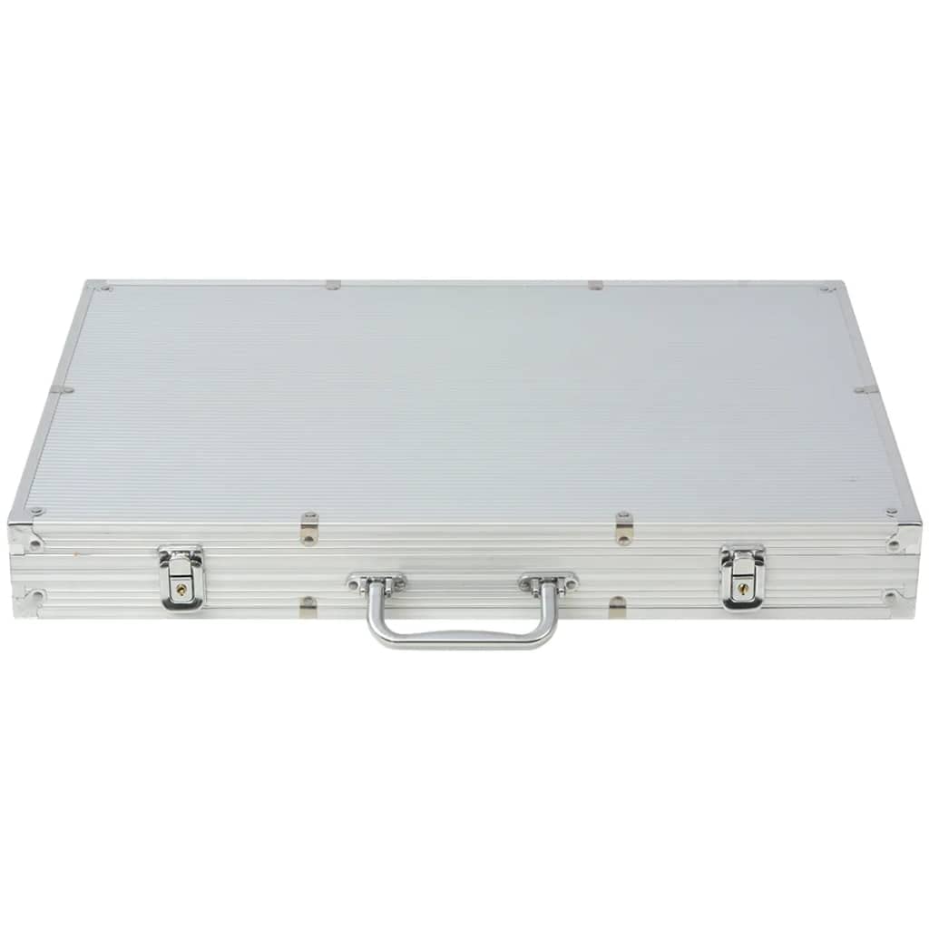 Amazon.co.jp: vidaXL ポーカーセット チップ1000枚 アルミ
