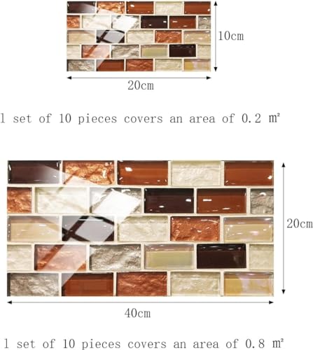 Papier peint auto-adhésif imperméable et lavable pour murs intérieurs de maison - 7