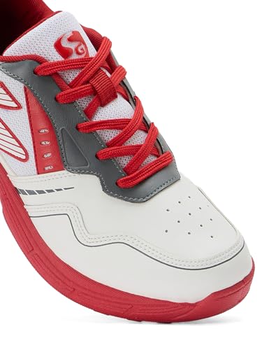 Image of SG Savage Stud Prime Cricket Shoes - Durable PVC Upper, EVA Cushioning & Superior Traction