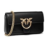 pinko borsa tracolla  Pinko,POCKET LOVE BAG SIMPLY Donna Borsa,1P22NQ Y7SP,Z99Q Nero,19,5x10x4cm
