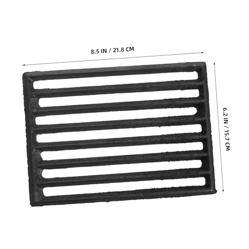 Foyer pour cheminée épaissie compatible poêle à bois insert robuste