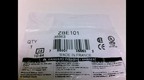 Contacto ZBE-101 Schneider con conmutación precisa AC15 240V para paneles de mando