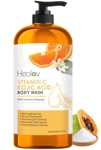 Kojic Acid Soap for Hyperpigmentation – Kojic Papaya Skin Brightening Body...