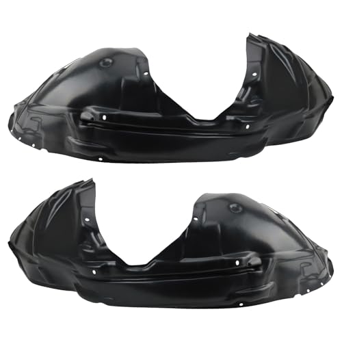 Image of TRQ Inner Fender Liner Set Compatible with 2015-2022 Dodge Challenger CH1248178 CH1249178