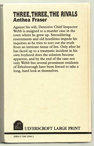 Three, Three, The Rivals (U) (Magna Large Print... [Large Print] 0708929842 Book Cover