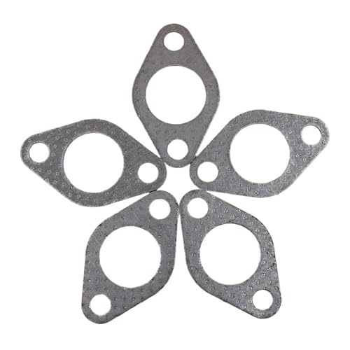 5個/ロット マフラーガスケット GX270 GX390 GX340 GX240 188F 190F 5.5KW 6.5KW 小型ガソリンエンジンモーター ガソリン発電機に適合