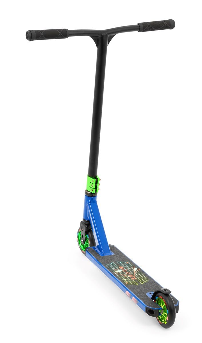 Slamm Classic - Patinete completo de acrobacias 110 ruedas de aluminio | Cubierta de aleación de 4.5 pulgadas con conector de cuello extruido y recortado | Patinete de truco para principiantes