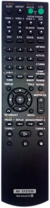 Telecomando Generico Per Sony Nero Telecomando RM-AAU019 Per Sony STR-K402/ K502P - Wireless, Garanzia 2 Anni Telecomando Sony - Foto 4