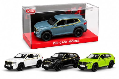 Image of WORSHIPER 1:32 Scale B-M-W XM Die-Cast Metal Toy Car with Sound & Light, Pull Back Action, Opening Doors, Hood & Trunk, Alloy Model Car for Kids & Collectors-Multicolor