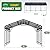 Polar Aurora 12x20 FT Metal Carport, Car Port with Enhanced Base Heavy Duty Garage Outdoor Galvanized Car Shelter, for Car, Boats and Truck